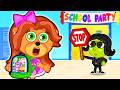LeonCito | Control facial en una fiesta escolar | Dibujos animados | Video Para Ni&ntilde;os