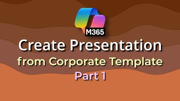How to use corporate branded template with Copilot in PowerPoint