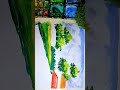 watercolor painting for beginners 🎨🖌️#artboyprasanta #watercolordrawing #landscapepainting