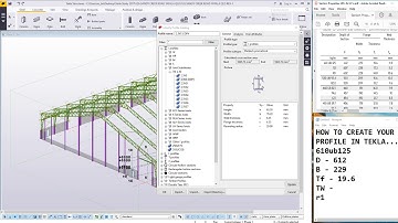 How to Create Your Own Profile in Tekla