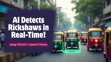 I Trained a Custom YOLOv12 Model to Detect AUTO RICKSHAWS with 99% Accuracy