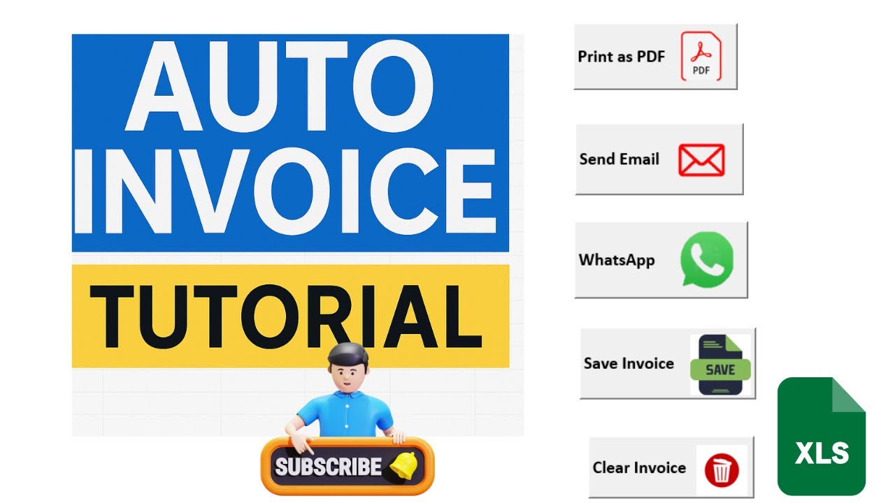 How to Use the Automated Invoice Template with Five Smart Control ...