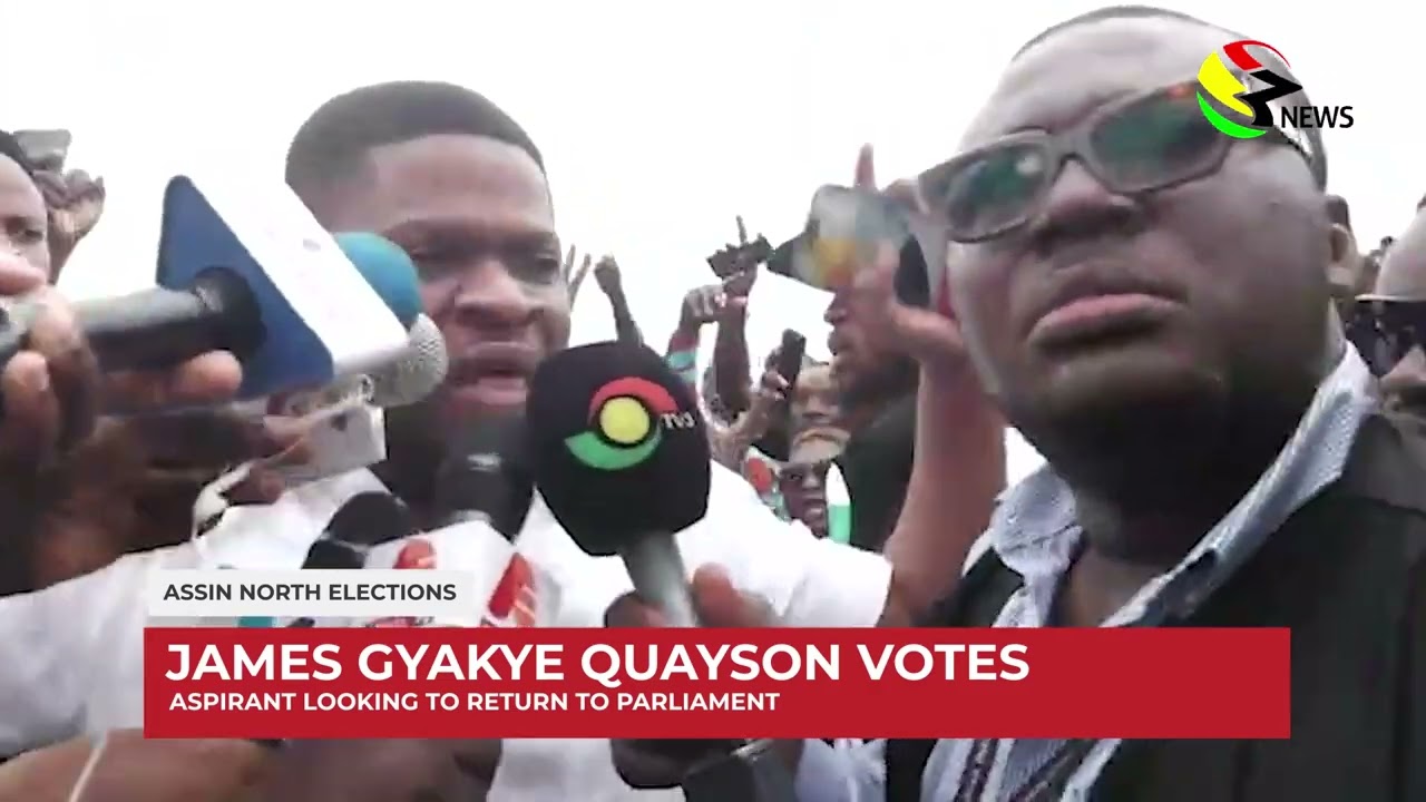 James Gyakye Quayson votes
