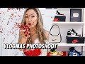 Vlogmas Photoshoot + Organizing My Shoe Collection