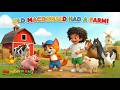 Old MacDonald Had a Farm 🐄 | Farm Animals Song with Jojo &amp; Tafi | Nursery Rhymes for Kids