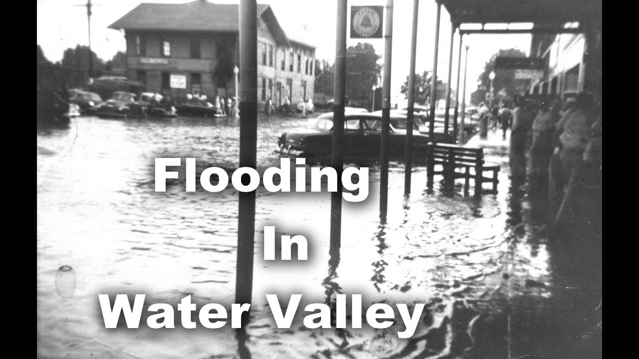 Flooding In Water Valley - YouTube