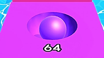 Faster Run 2048 - Ball game 3D ! All Levels Gameplay Part 98 android,ios