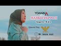 Karma pappoji  cover yoanna bella  songwriter  midris
