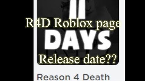 R4D Release date Confirmed!   (Pmaino’s R2DA Remake News)