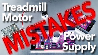 Common Treadmill Motor Power Supply Mistakes When putting together DIY Power Supply MC60 SCR MC2100