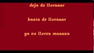 DEJA DE LLORAR - MANOLO GALVÁN "Letras" chords