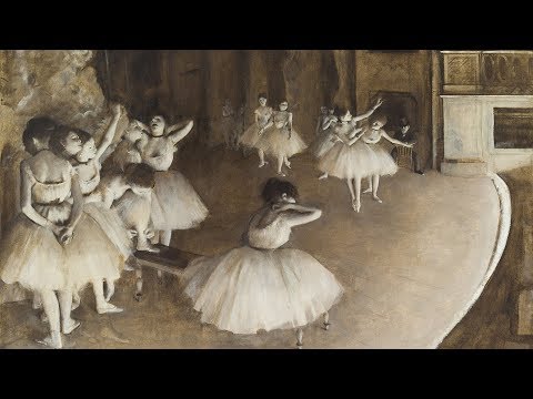 "Impressionist painter" Edgar Degas painting