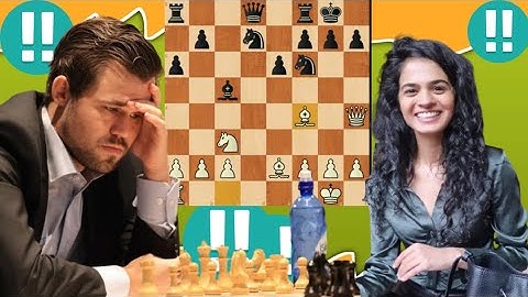 Crazy Tania Sachdev vs Magnus Carlsen Chess game 54