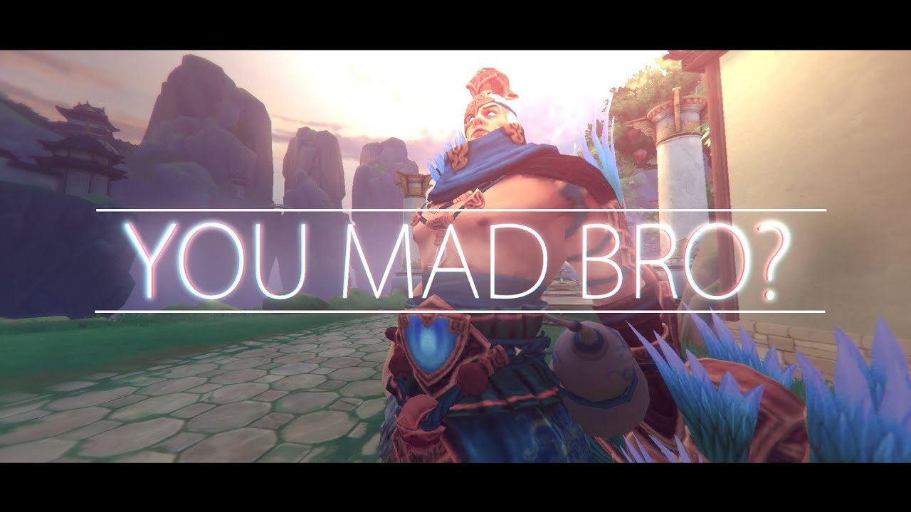 [SMITE] YOU MAD BRO? (Hou Yi Montage) - DizzyFox - YouTube