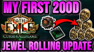 How I Made My First 200D - Jewel Crafting Update for PoE 3.29