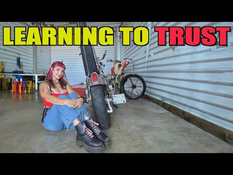 Learning to trust as a solo female rider