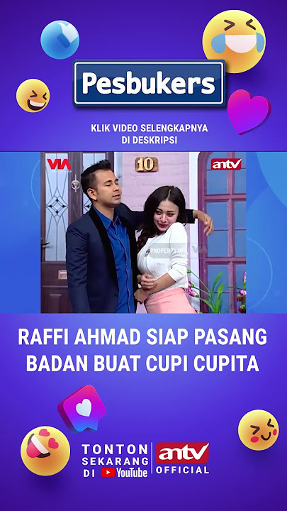 WOW! Raffi Ahmad Mau Bawa Cupi Cupita ke Rumah  Pesbukers ANTV #shorts