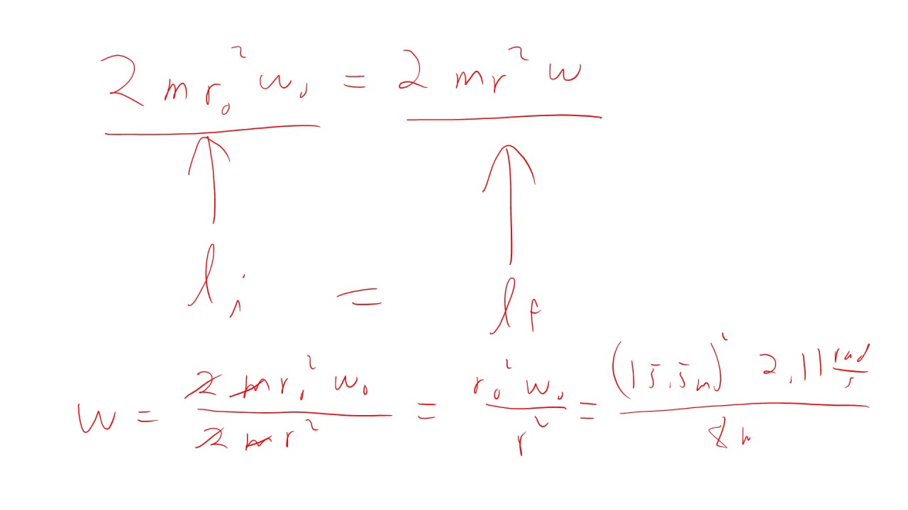 PHYS 2425 Astronauts Rotating Example Problem - YouTube