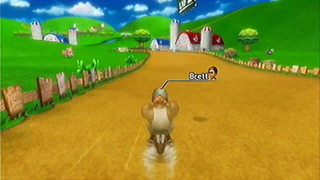 [MKWii] Moo Moo Meadows: 1'17"511 Automatic Record by Brett