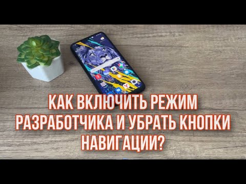 Как включить режим разработчика на Xiaomi? Как убрать три кнопки навигации внизу экрана на телефоне?