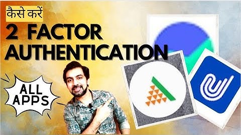 How To Enable Two Factor Authentication Demat Account I Two Step Authentication Groww App I Upstox I