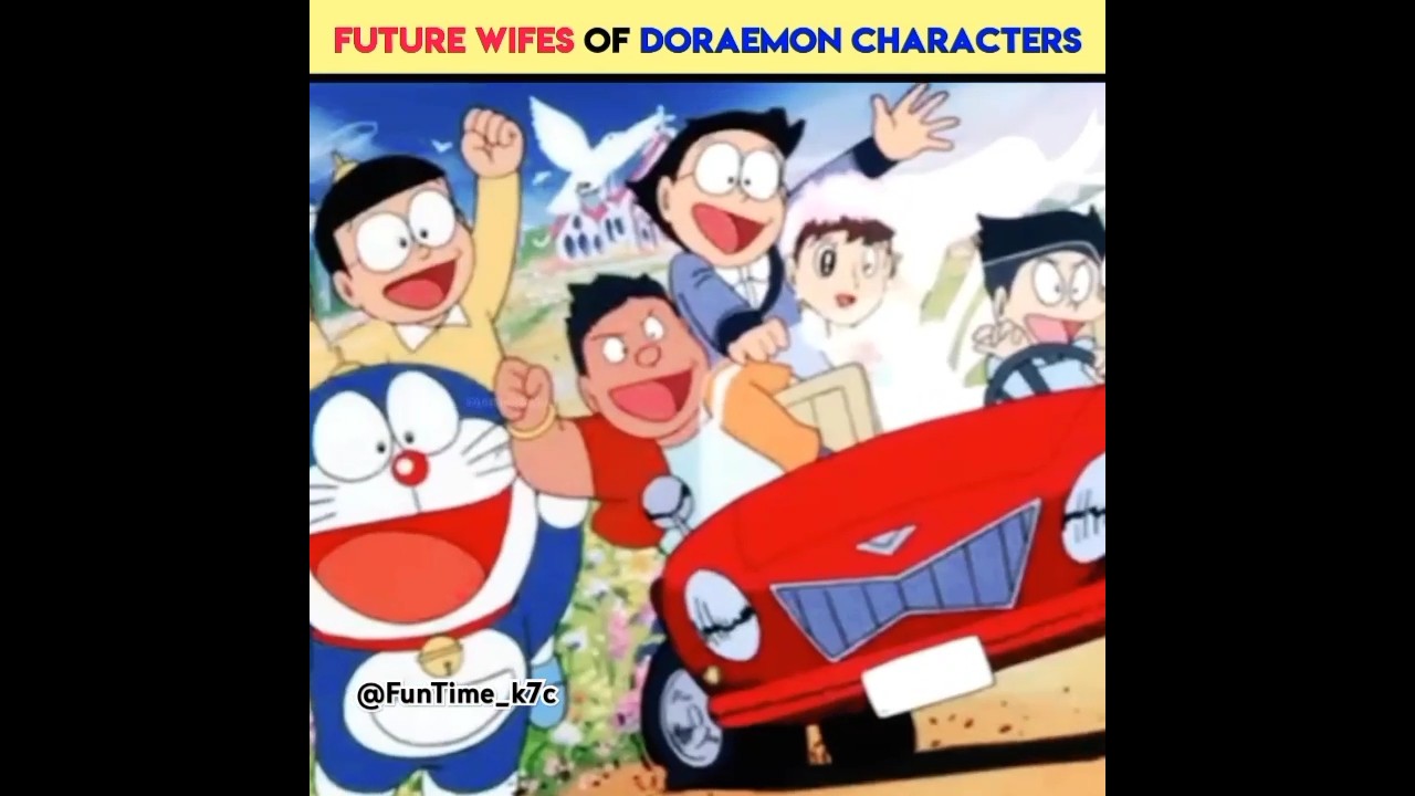||Future wives of Doraemon characters ✨😀 ||