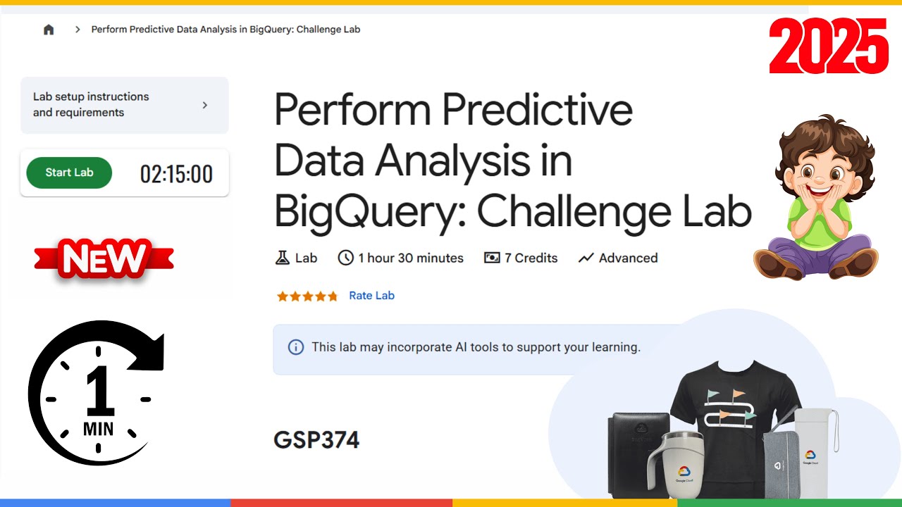 Perform Predictive Data Analysis in BigQuery: Challenge Lab | GSP374