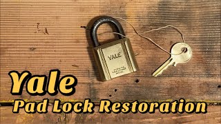 Restoring My Grandpa's Yale Pad Lock by Found It 190 views 3 years ago 4 minutes, 42 seconds