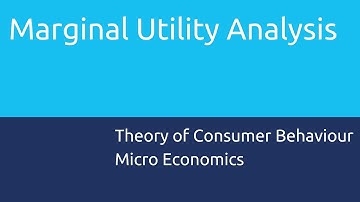 Introduction on Marginal Utility | Theory of Consumer Behaviour | CA CPT | CS & CMA Foundation