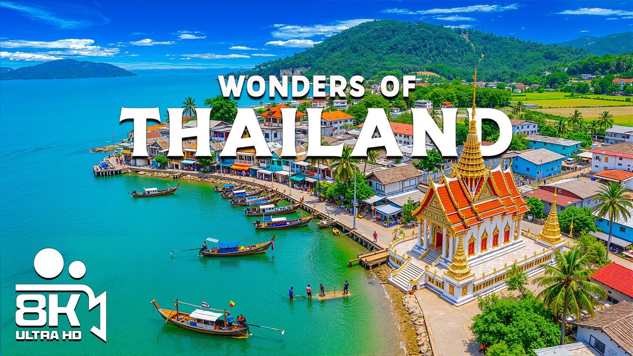 Wonders of Thailand – Explore Jungles, Ancient Cities, and Island Paradise | Travel Video 4K