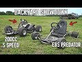 Yard Kart Racing SHOWDOWN | Shifter Kart vs. E85 212!