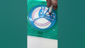 A Journey of Loops That Leads to Relaxtion: Mesmerizing ASMR Art! #art #spirograph #asmr #usa