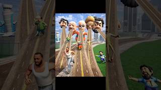 Franklin Vs Motu Ravan In Indian Bijes Driving 3D #shortsfeed