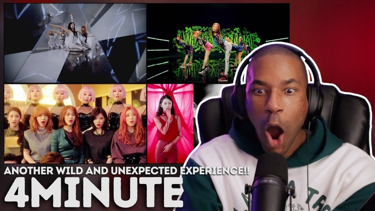 4MINUTE | 'Mirror, Mirror', 'What's Your Name?', 'Whatcha Doin' Today', 'Hate' MV REACTION
