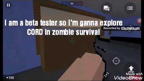 Block strike: EXPLORING MAP CORD IN ZOMBIE SURVIVAL (beta tester)