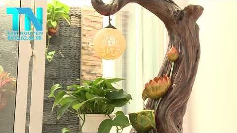 Thác nước phong thủy trong nhà ️- Mã số: TN02-106 | Mua bán thác nước đẹp | Thác nước Tâm Nguyên