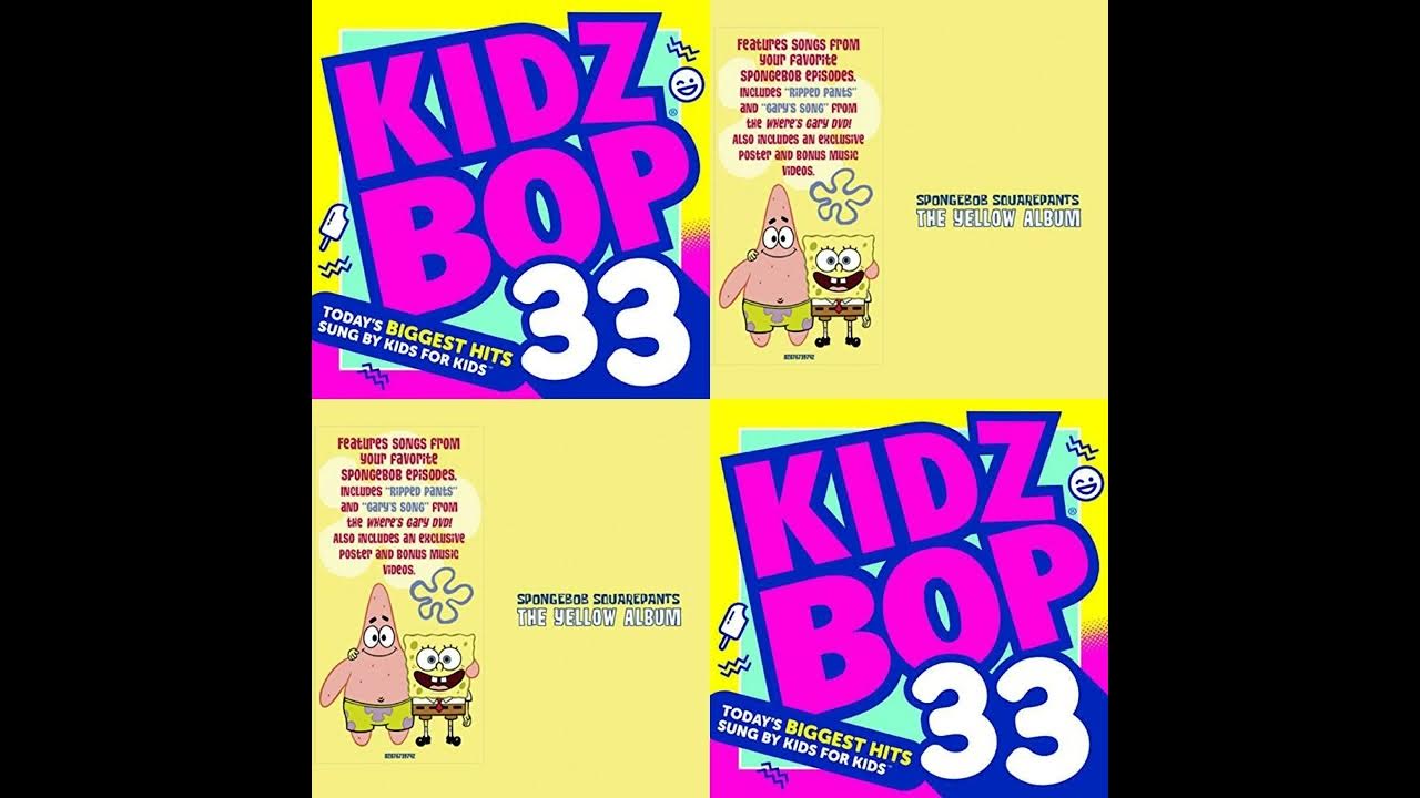 Can't Stop The Feeling (KIDZ BOP 33 & The SPONGEBOB SQUAREPANTS THE
