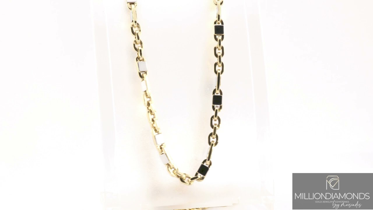 Περιδέραιο αλυσίδα σε 14 καράτια