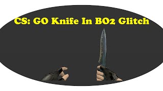 [New]CS: GO Knife In BO2 Glitch!