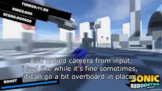 ReBoosted Project, Progress Report 7 - Sonic Reboosted [3D Sonic Fangame]