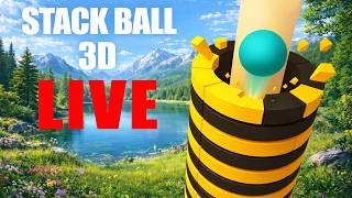 STACK BALL  PRO GAMEPLAY  GAMEPLAY  LIVE day 4 #4 #stackball #shortslive #gaming