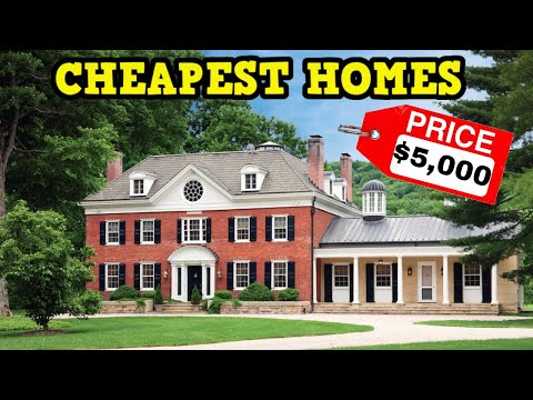 Video: Najcenejše domove, ki so jih prodali v Združenih državah Amerike