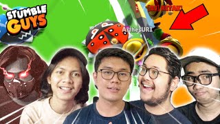 THE MOST FUNNY AND HILARIOUS EPISODE OF MABAR WITH 5 YOUTUBER STUMBLE GUYS! 😂Woiii why did it tur...