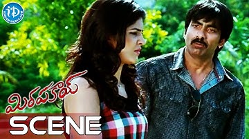 Mirapakay Movie Scenes - Ravi Teja Supports Deeksha Seth || Richa Gangopadhyay