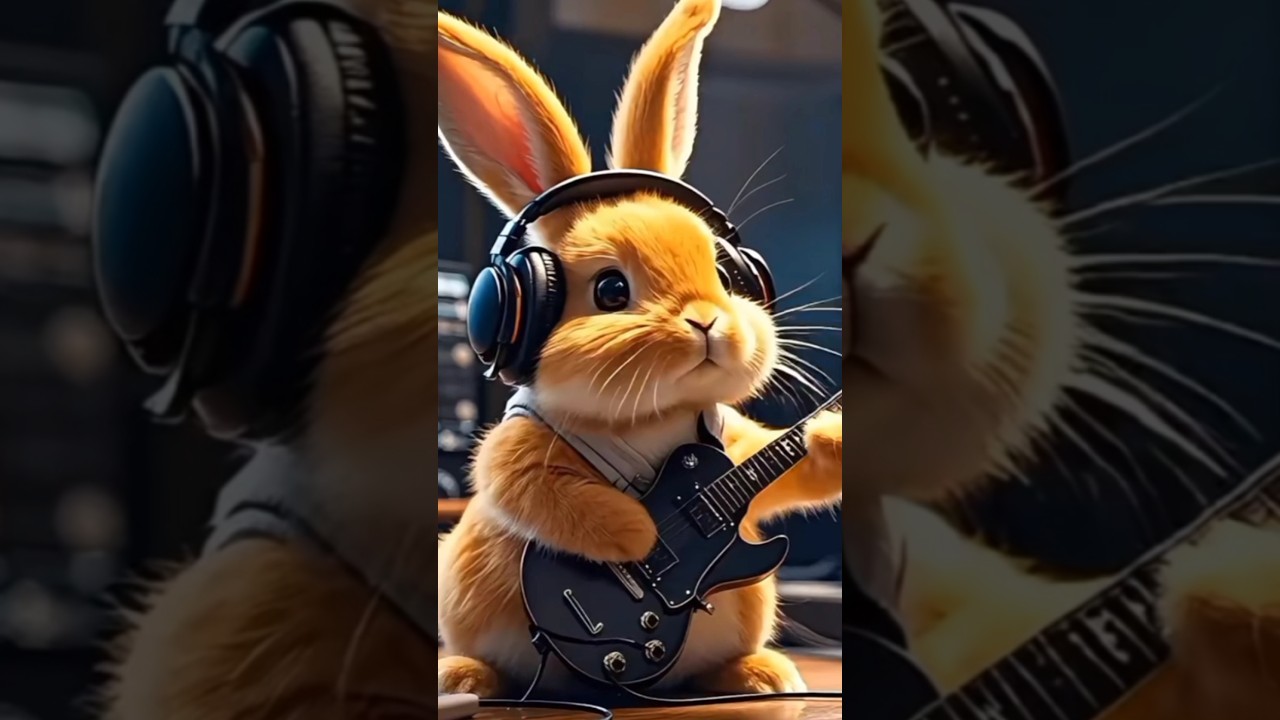 Rat playing drum music | cat guitar video | drum video