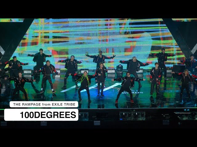 THE RAMPAGE from EXILE TRIBE[4K 직캠]100DEGREES@Rock Music class=