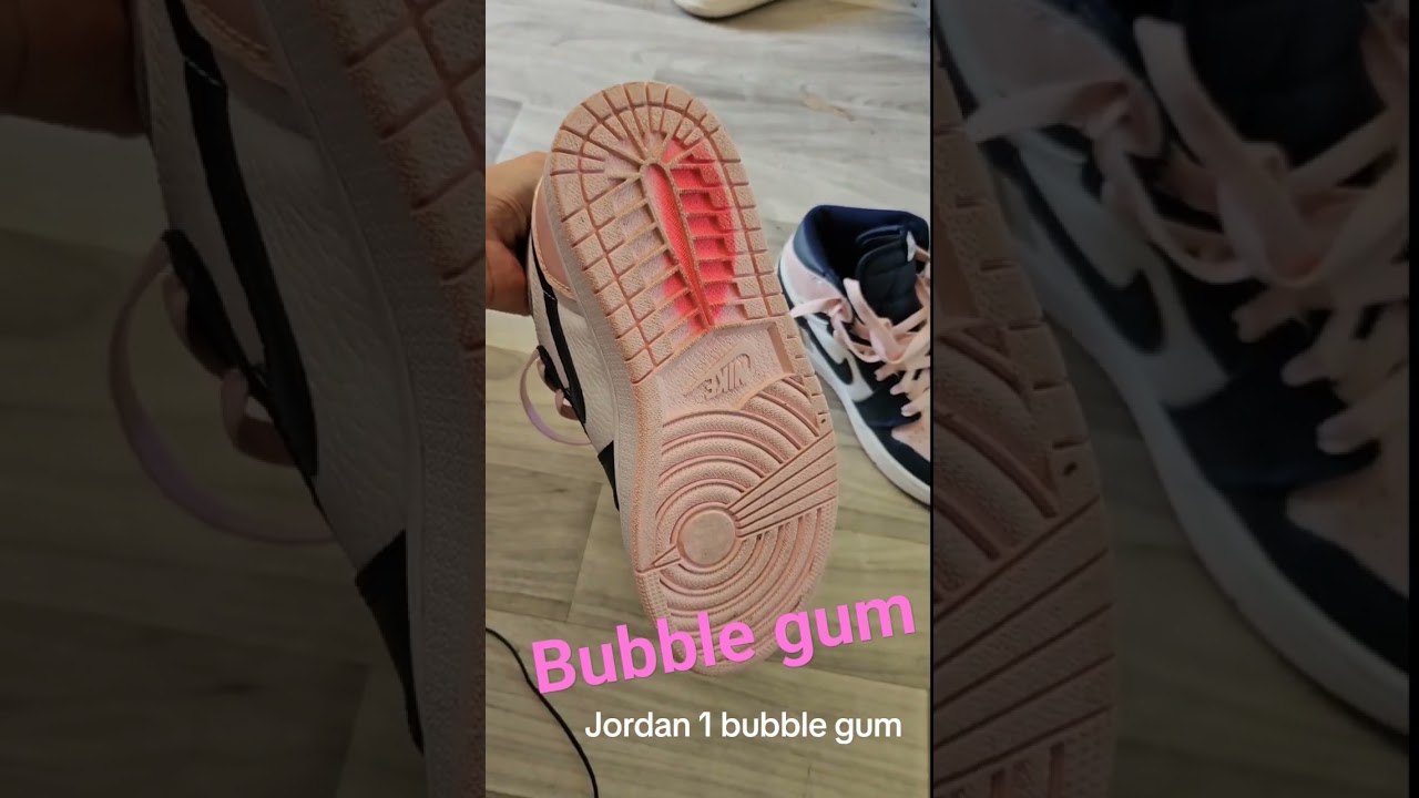jordan 1 bubble gum 🫧🥰💋🥳