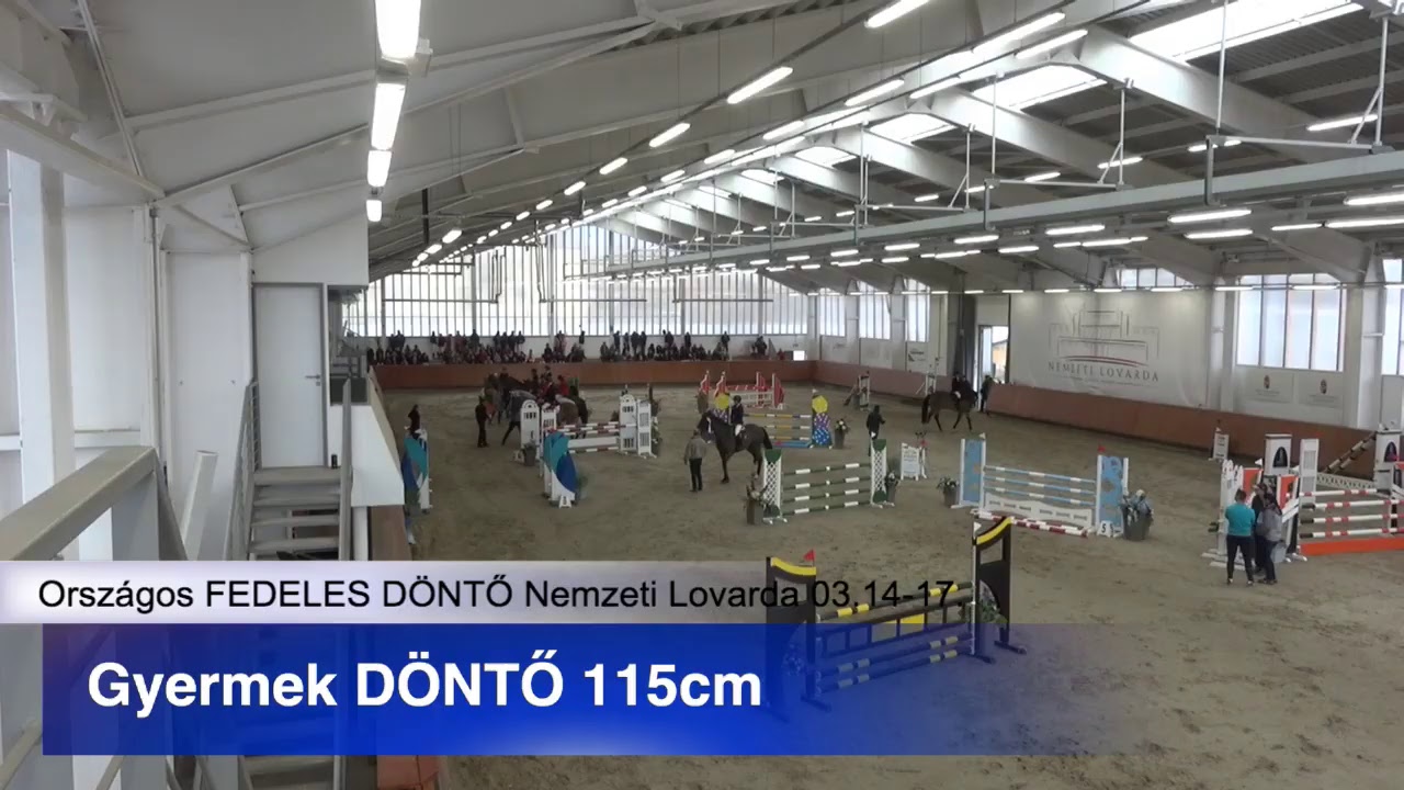 Országos FEDELES DÖNTŐ Nemzeti Lovarda 03.14-17. - Gyermek DÖNTŐ