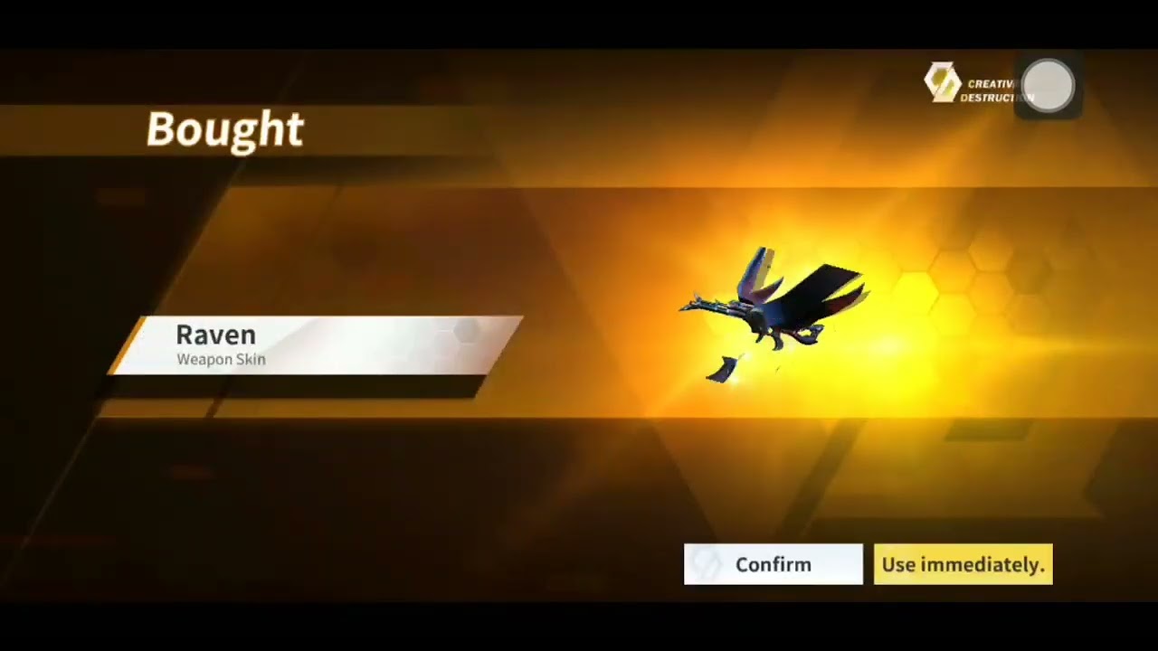 buy Ak gun skin creative destruction 