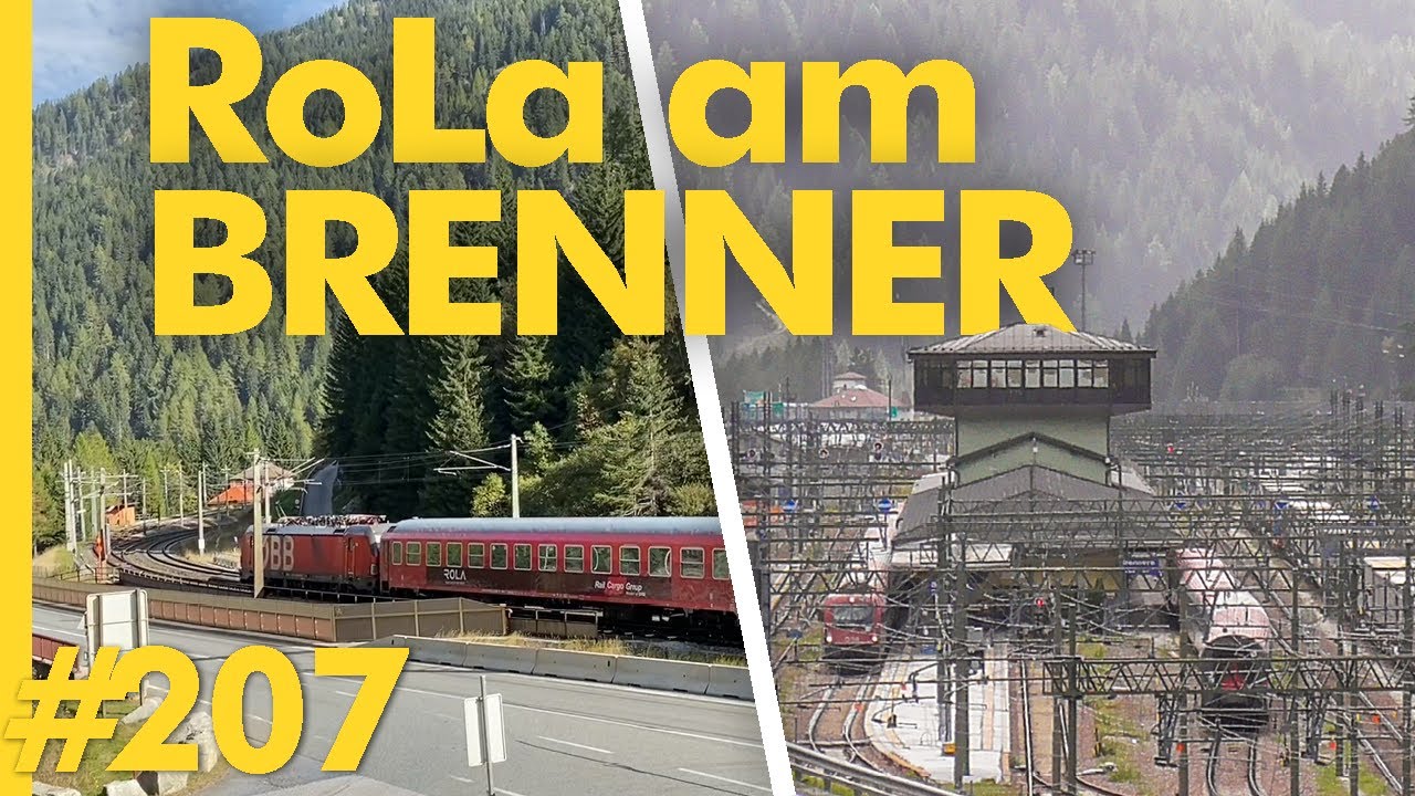 #207 Brennersee Terminal und der Bahnhof in neuer Perspektive! | Brenner Grenzbahnhof